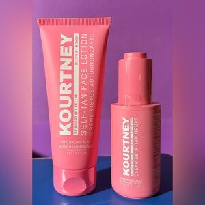 Kourtney Self-Tan Face Lotion and Drops Set.  BRAND NEW